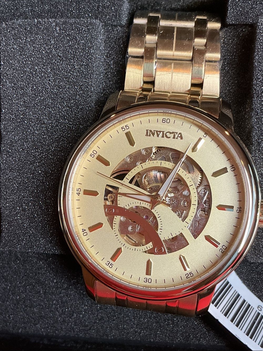 Invicta Objet D Art Automatic Men's Watch w/ Skeleton Dial - 42.5mm, Gold 69119 - Picture 2 of 4